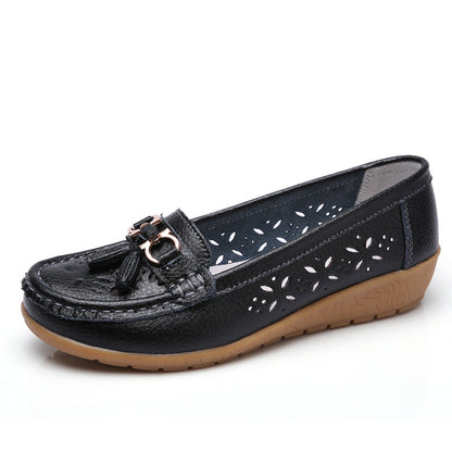 Loafers Middle-Aged and Elderly Slip-on Flats
