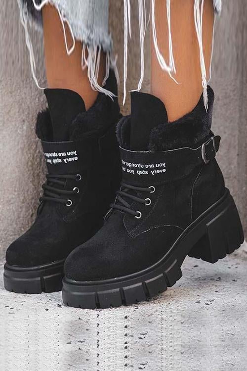 Trendy and Comfy Combat Boots