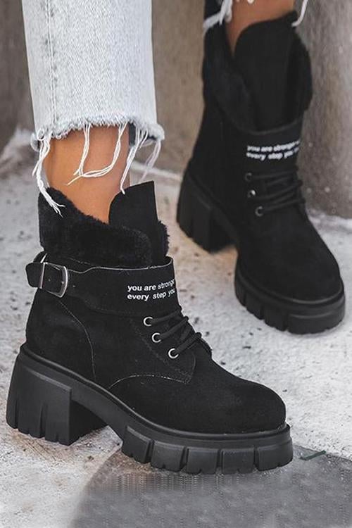 Trendy and Comfy Combat Boots