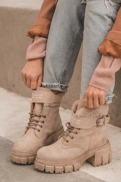 Trendy and Comfy Combat Boots